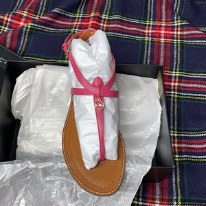 WOMENS COACH SANDALS  SIZE 9.5 COLOR ROSE PINK NEW